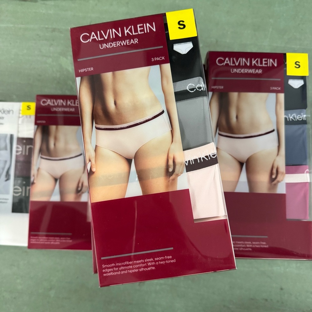 Calvin Klein women underwear hipster 3pack sizeS